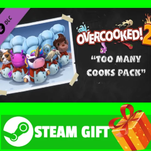 ⭐️ВСЕ СТРАНЫ⭐️ Overcooked! 2 - Too Many Cooks Pack