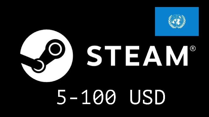 ⚡️Steam Gift Card🔥5-100$ (TR, ARG, KZ, UA)