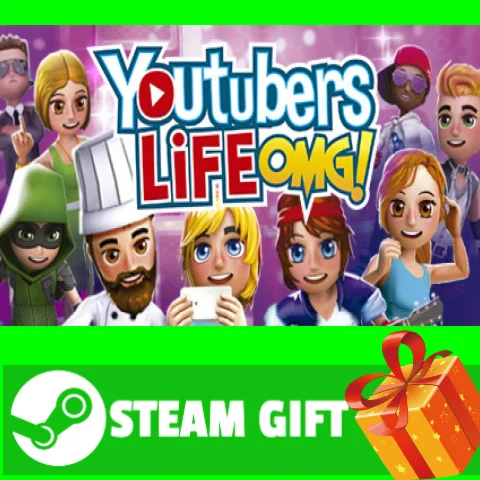 ⭐️ВСЕ СТРАНЫ+РОССИЯ⭐️ Youtubers Life Steam Gift