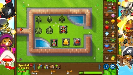 Bloons TD 5 - Military Bomb Tower Skin DLC