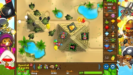 Bloons TD 5 - Military Bomb Tower Skin DLC