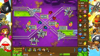 Bloons TD 5 - Top Gun Monkey Ace Skin DLC * STEAM RU 🔥