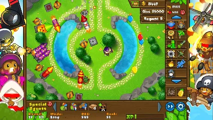 Bloons TD 5 - Fireworks Mortar Tower Skin DLC