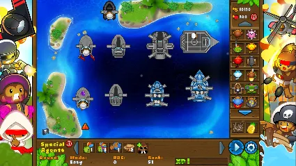 Bloons TD 5 - Navy Monkey Buccaneer Skin DLC