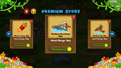 Bloons TD 5 - Navy Monkey Buccaneer Skin DLC