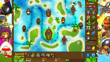 Bloons TD 5 - Steampunk Monkey Sub Skin DLC