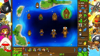 Bloons TD 5 - Steampunk Monkey Sub Skin DLC