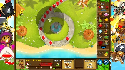 Bloons TD 5 - Halloween Dart Monkey Skin DLC