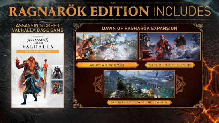 ✅Assassin´s Creed Valhalla Ragnarok Edition (Ragnarök)