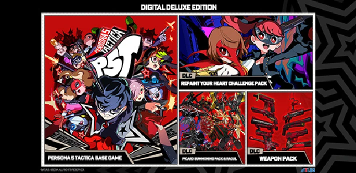 Persona 5 Tactica - Digital Deluxe Edition Steam Gift