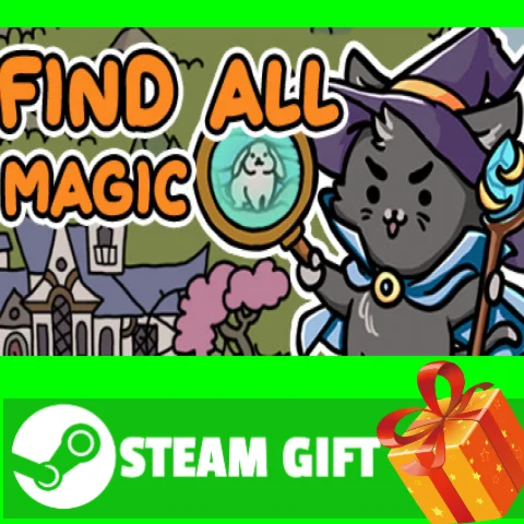 ⭐️ВСЕ СТРАНЫ+РОССИЯ⭐️ FIND ALL 4: Magic Steam Gift