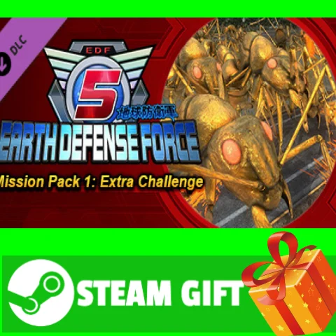 ⭐️ EARTH DEFENSE FORCE 5 Mission Pack 1 Extra Challenge