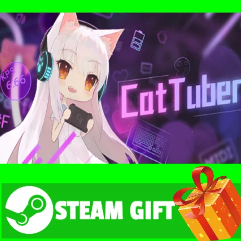 ⭐️ВСЕ СТРАНЫ+РОССИЯ⭐️ CatTuber Steam Gift