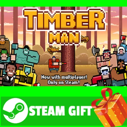 ⭐️ВСЕ СТРАНЫ+РОССИЯ⭐️ Timberman Steam Gift