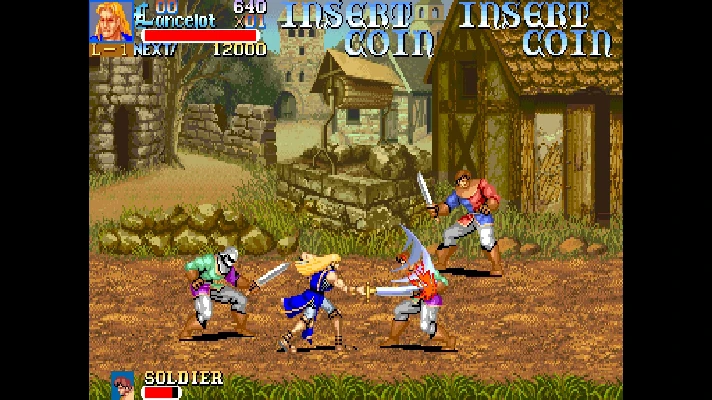 CAPCOM ARCADE 2ND STADIUM: A.K.A KNIGHTS OF THE ROUND