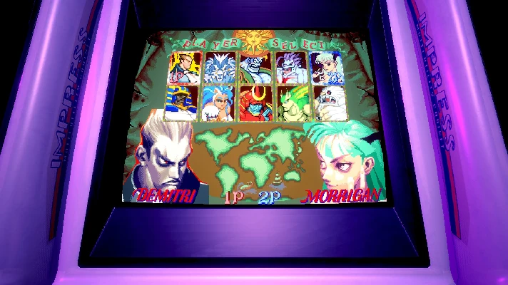 CAPCOM ARCADE 2ND STADIUM: DARKSTALKERS: THE NIGHT WARR