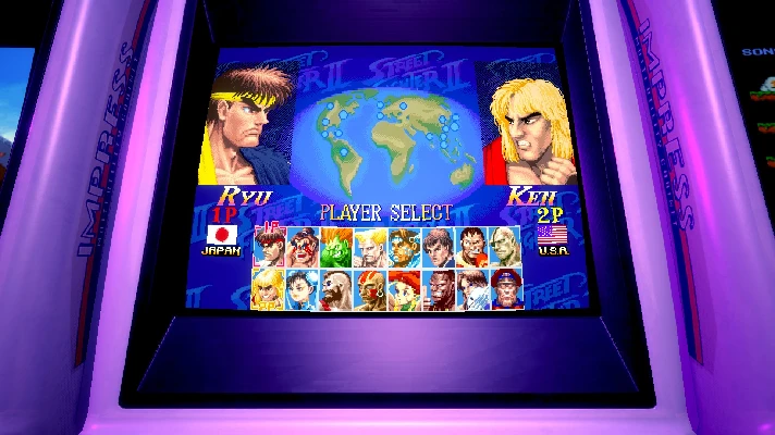 CAPCOM ARCADE 2ND STADIUM: HYPER STREET FIGHTER II