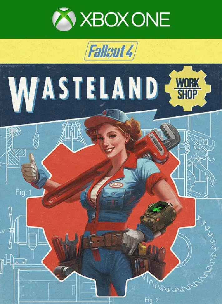 ❗FALLOUT 4: WASTELAND WORKSHOP❗XBOX ONE/X|S🔑KEY❗