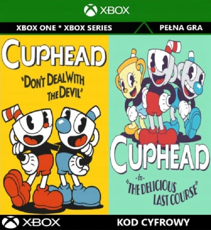 ✅ Cuphead + The Delicious Last Course XBOX 🔑