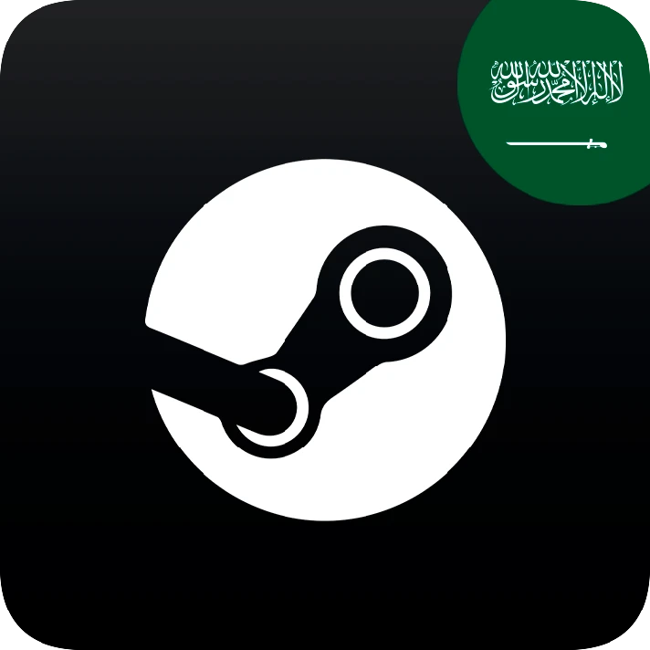 ⚫🎮🖥️SAUDI ARABIA STEAM WALLET CODE CARDS