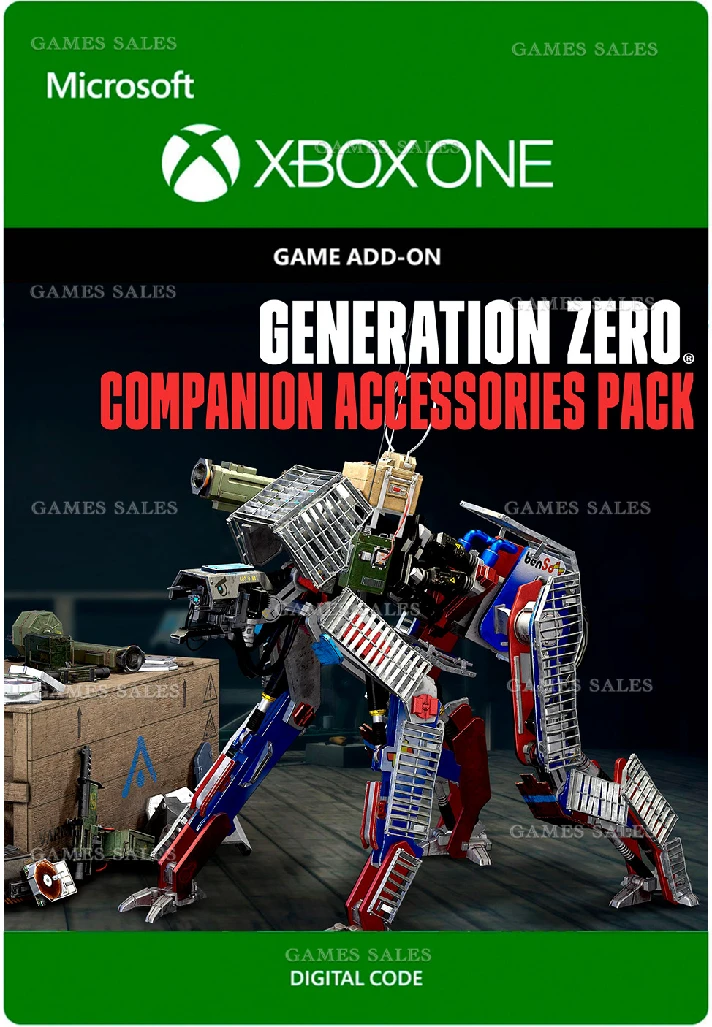 ✅GENERATION ZERO - COMPANION ACCESSORIES PACK❤️XBOX+PC