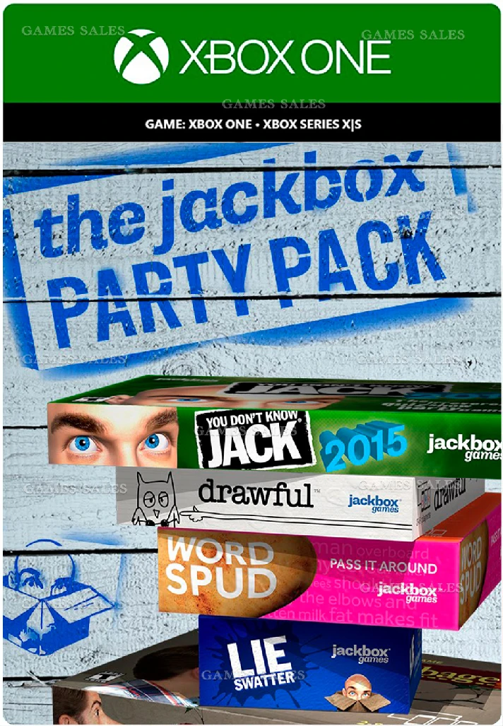 ✅❤️THE JACKBOX PARTY PACK❤️XBOX ONE|XS🔑KEY✅