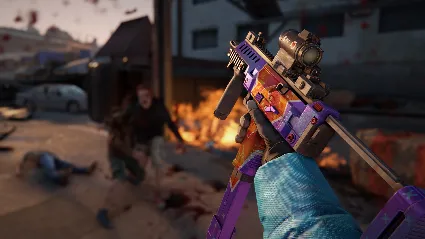 World War Z: Aftermath - Burning Skulls Weapons Skin