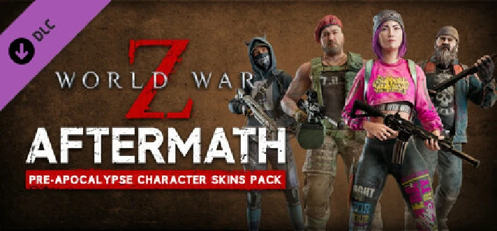 World War Z: Aftermath - Pre-Apocalypse Character Skins