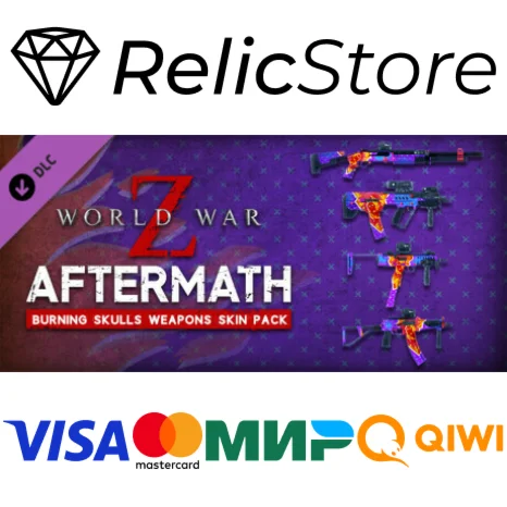 World War Z: Aftermath - Burning Skulls Weapons Skin