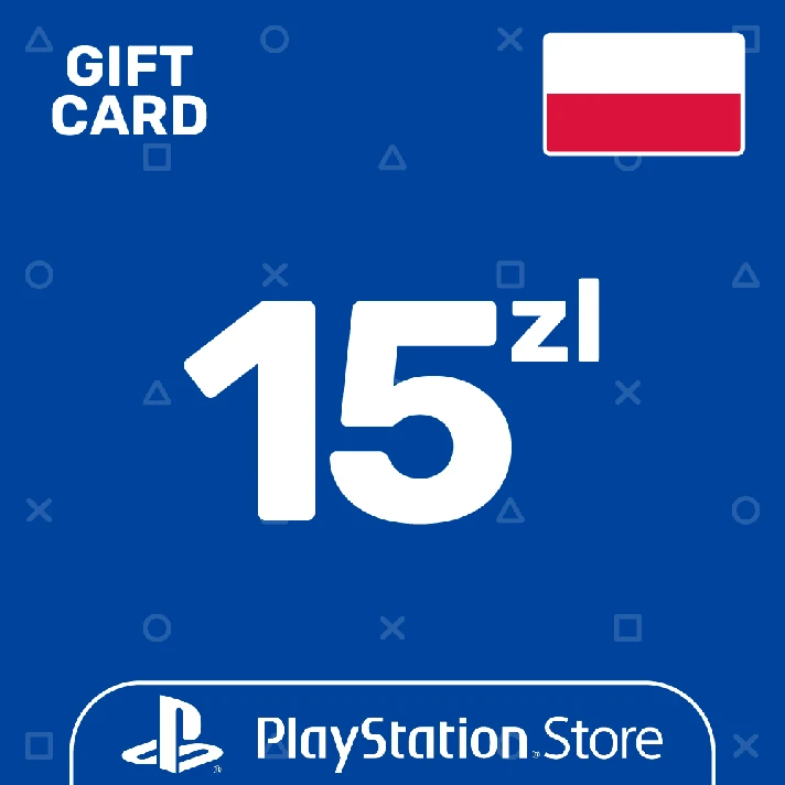 ⭐️PSN Top Up Card 15 PLN Poland