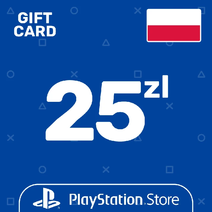 ⭐️PSN Top Up Card 25 PLN Poland