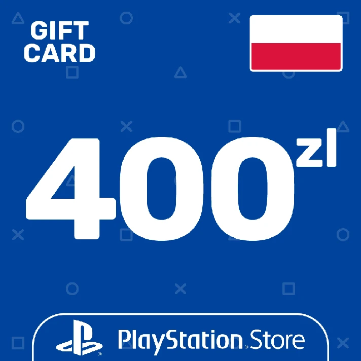 ⭐️PSN Top Up Card 400 PLN Poland