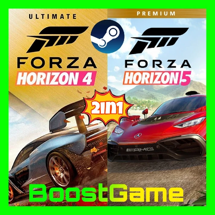 FORZA HORIZON 4 ULTIMATE🔥 + FH5 PREMIUM ⭐STEAM GLOBAL✅