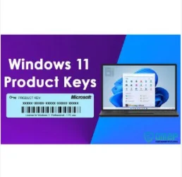 Ключ продукта для 32/64-разрядной версии Windows 11 Pro