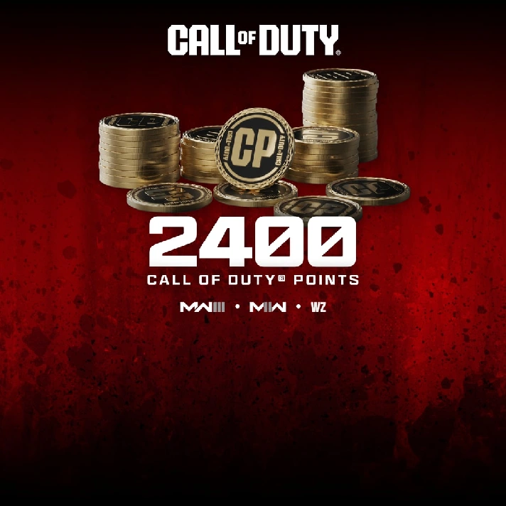 2400 Modern Warfare III or COD Warzone Points✅PSN