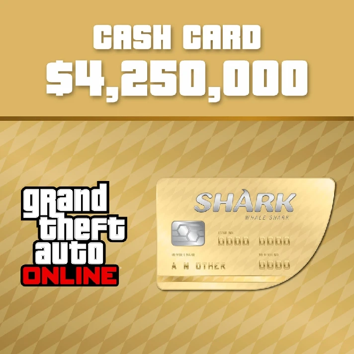 GTA Online: Whale Shark Cash Card (PS5™)✅PSN