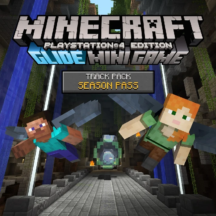 Minecraft Glide Track Pack Season Pass✅PSN✅PLAYSTATION