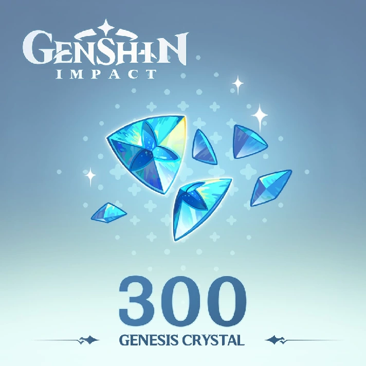 Genshin Impact - 300 Genesis Crystals✅PSN✅PLAYSTATION