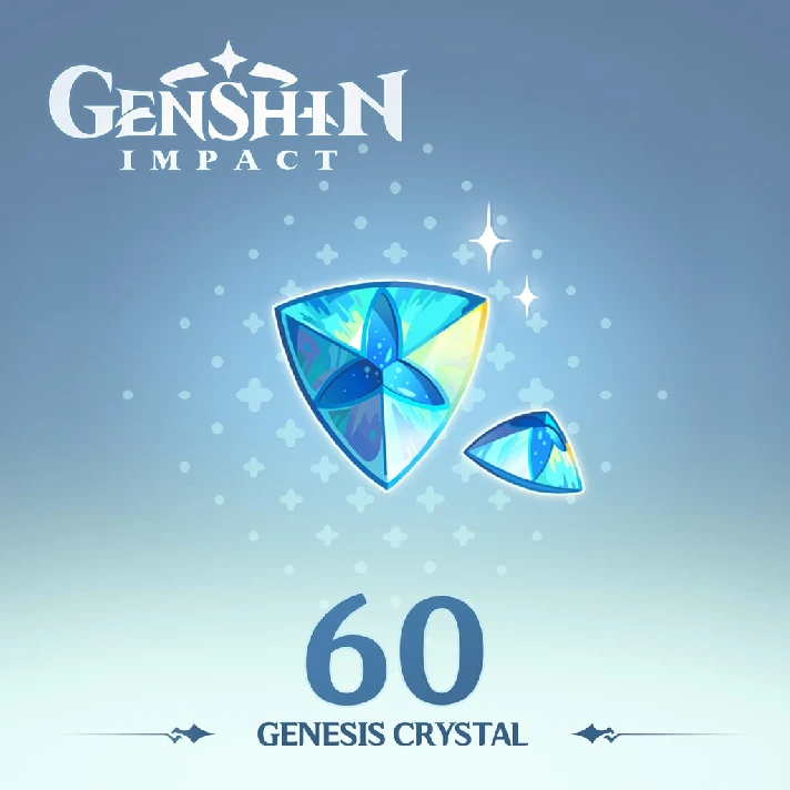 Genshin Impact - 60 Genesis Crystals✅PSN✅PLAYSTATION