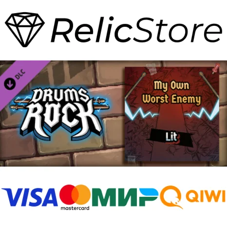 Drums Rock: Lit - 'My Own Worst Enemy' DLC - STEAM RU
