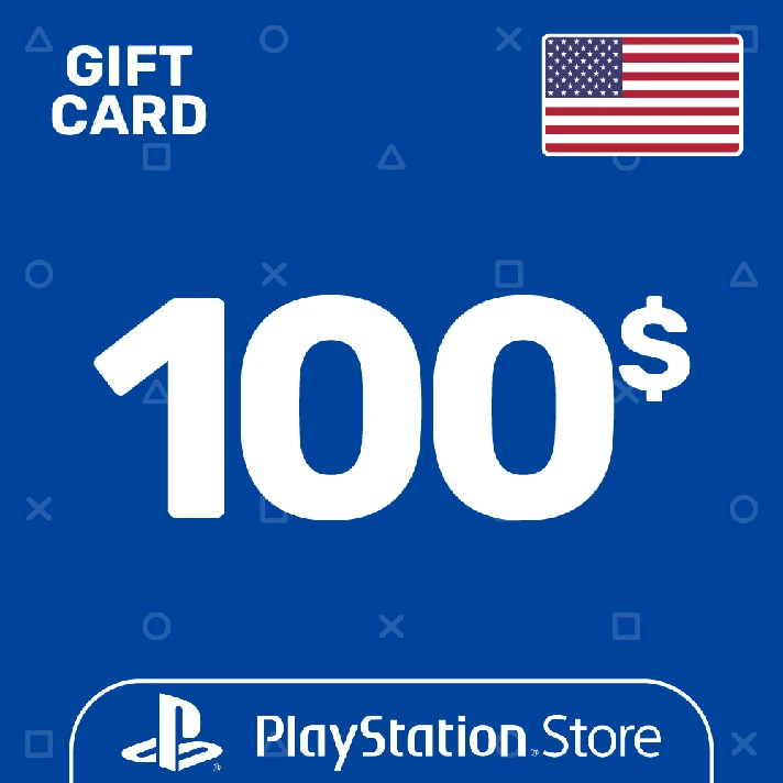 ⭐️PSN Top Up Card 100$ (USD) USA