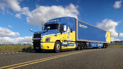 American Truck Simulator Michelin Fan Pack АВТОДОСТАВКА STEAM РОССИЯ