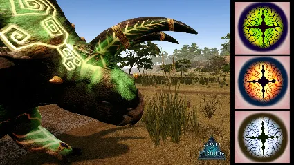 Beasts of Bermuda Coahuilaceratops Supporter Warpaint