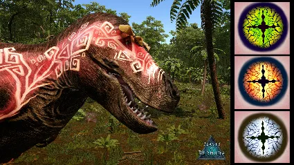 Beasts of Bermuda Tyrannosaurus rex Supporter Warpaint