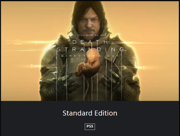 DEATH STRANDING DIRECTOR'S CUT PS4/PS5 ТУРЦИЯ