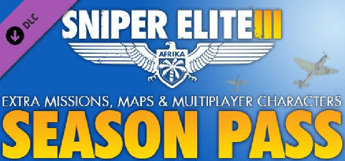 ✅Sniper Elite 3 + Season Pass ⭐Steam\RegionFree\Key⭐+🎁