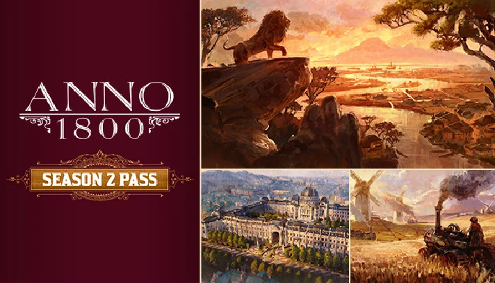 🔥Anno 1800 Season 2 Pass DLC (PC) Uplay Key +🎁