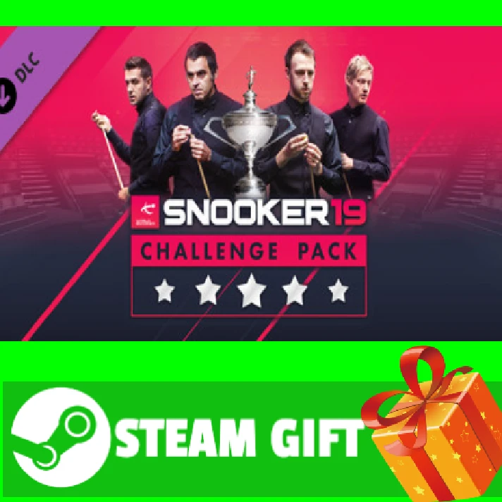 ⭐️ALL COUNTRIES⭐️ Snooker 19 Challenge Pack STEAM GIFT