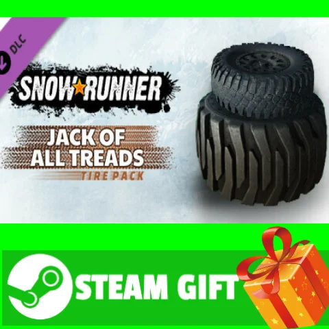 ⭐️ SnowRunner - Jack of All Treads Tire Pack STEAM GIFT