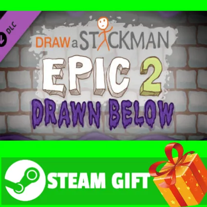 ⭐ ️ Draw A Stickman: EPIC 2 - Drawn Below STEAM GIFT